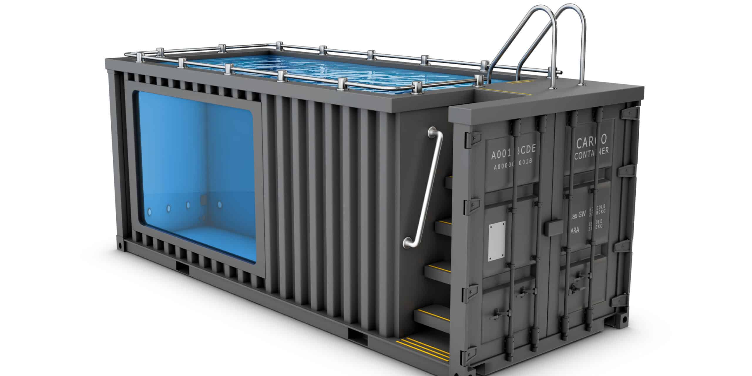 Container zwembad: voordelen, onderhoud & prijs [+ FAQ]